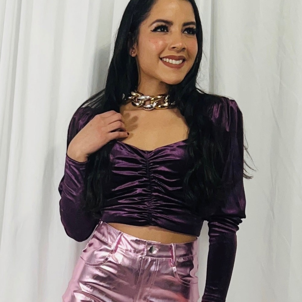 Purple Express Top (Brand New)